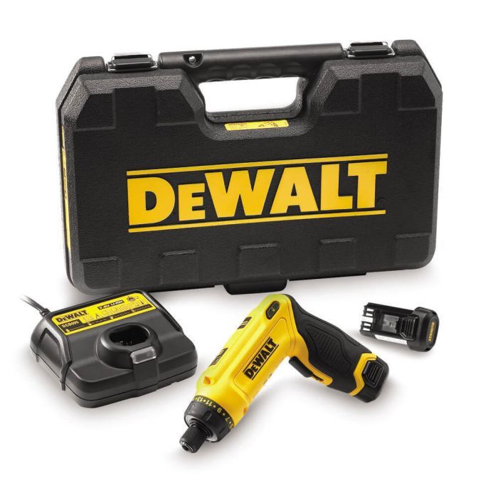 Отвертка аккумуляторная DeWALT 7.2 В Li-Ion, 2x1Ah, 430 об/мин, кейс (DCF680G2) изображение 2