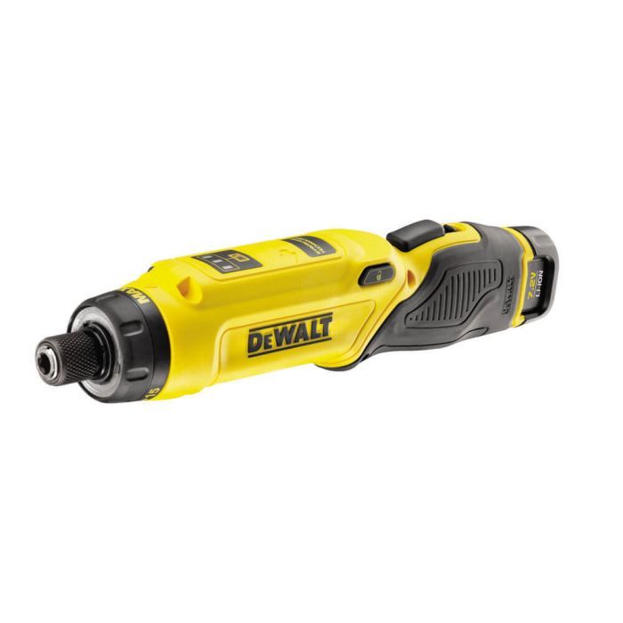 Отвертка аккумуляторная DeWALT 7.2 В Li-Ion, 2x1Ah, 430 об/мин, кейс (DCF680G2) изображение 3