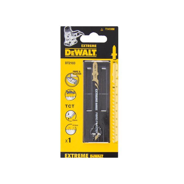Полотно DeWALT EXTREME L=100,WL=69, 4.3 мм, макс.глибина різу - 20 мм (DT2103)