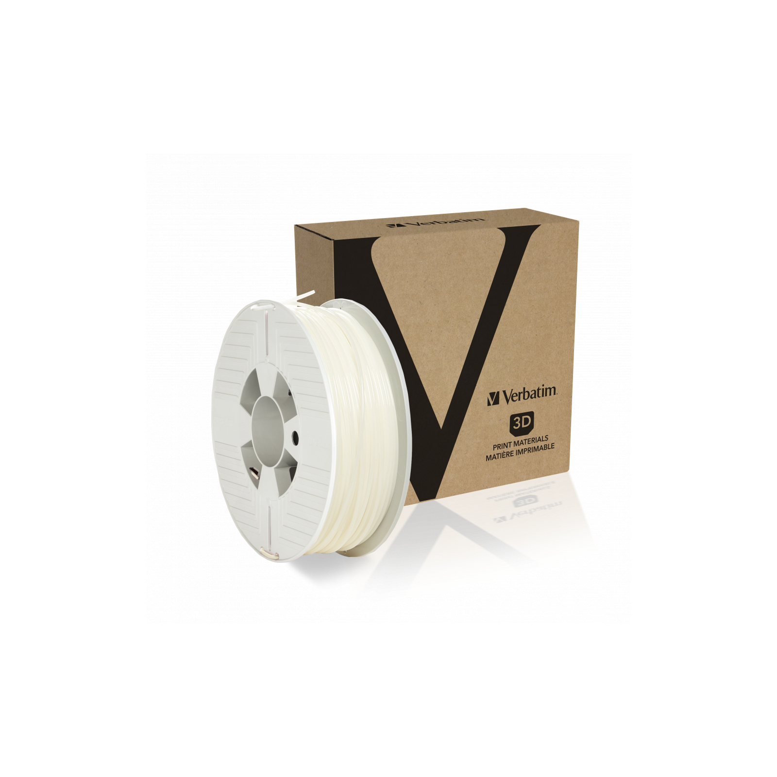 Пластик для 3D-принтера Verbatim PLA, 2,85 мм, 1кг, white (55328) изображение 3