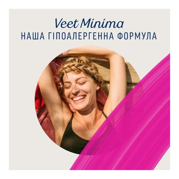 Восковые полоски Veet Minima Гипоаллергенные для чувствительной кожи лица 20 шт. (5900627095883) изображение 7