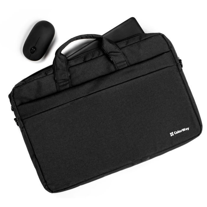 Сумка для ноутбука ColorWay 17.3" Modern Black (CW-LBM173-BK) изображение 6