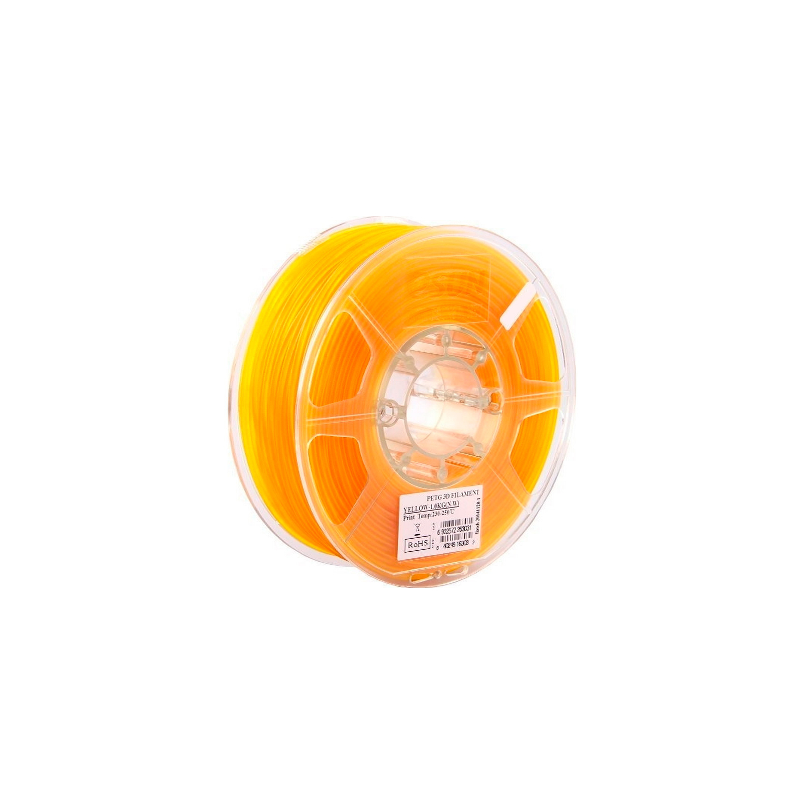 Пластик для 3D-принтера eSUN PETG 3мм, 1кг, yellow (PETG300Y1)