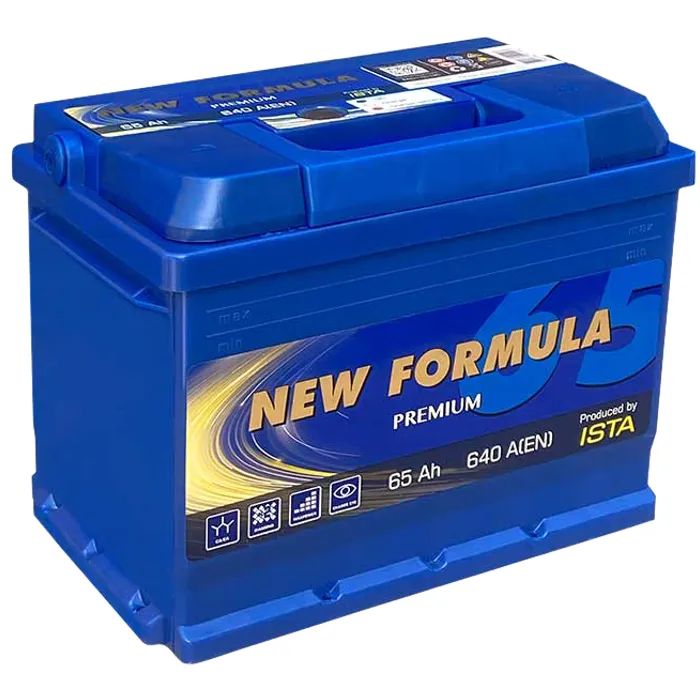 Аккумулятор автомобильный NEW FORMULA PREMIUM 65Ah Ев (-/+) (640EN) (5652304249) изображение 3