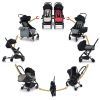 Коляска Bumprider Connect3 Black-Teal (51284-2103) изображение 4