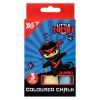 Мел Yes цветной Ninja 3 шт JUMBO (400492)