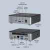 Компьютер GEEKOM Mini Air12 / N100, 16G, SSD 512G, WIN11 Pro (GMAir12N100-16512-EU) изображение 5