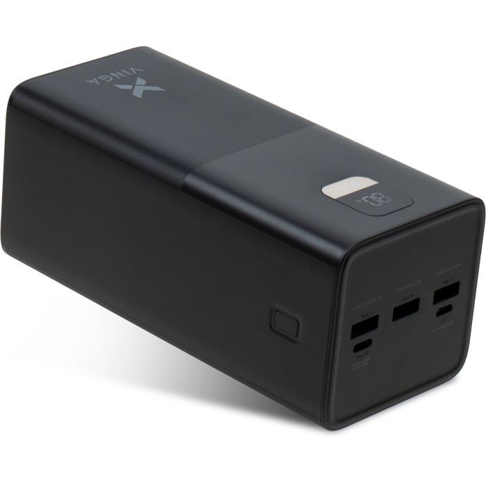 Батарея універсальна Vinga 50000 mAh 22.5W Display Black (VPBB5022) зображення 2