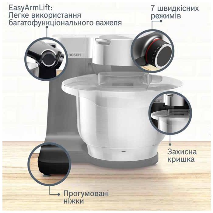 Кухонный комбайн Bosch Кухонна машина (MUMS2VM40) изображение 2