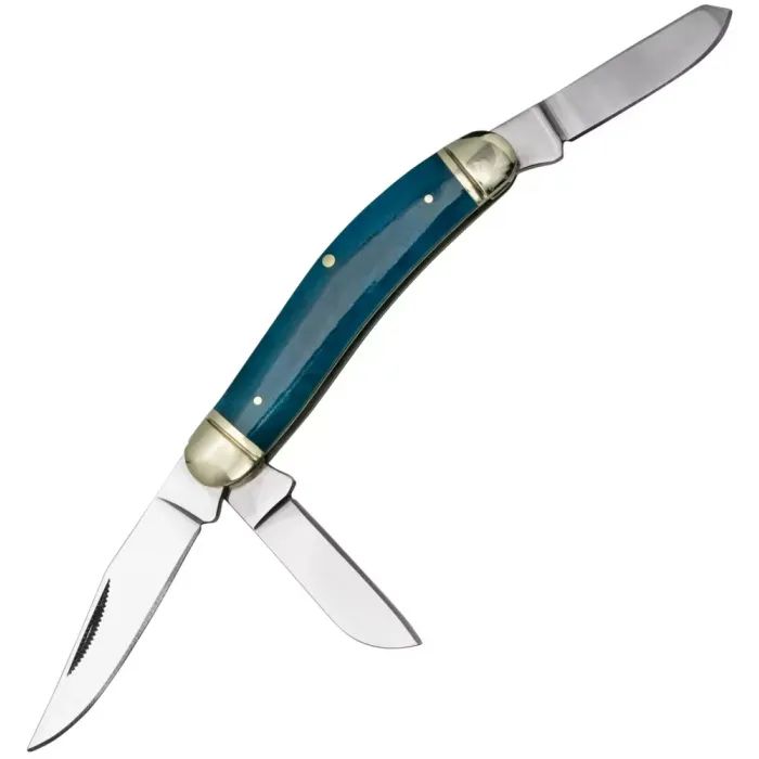 Нож Cold Steel Gentleman's Stockman Blue Bone (CS-FL-GSTKM-B) изображение 4