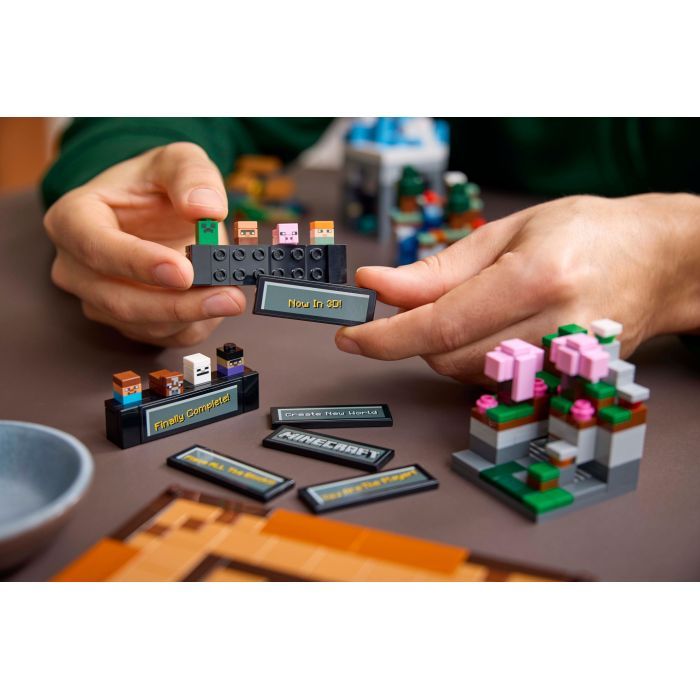 Конструктор LEGO Minecraft Верстак 1195 деталей (21265) изображение 10
