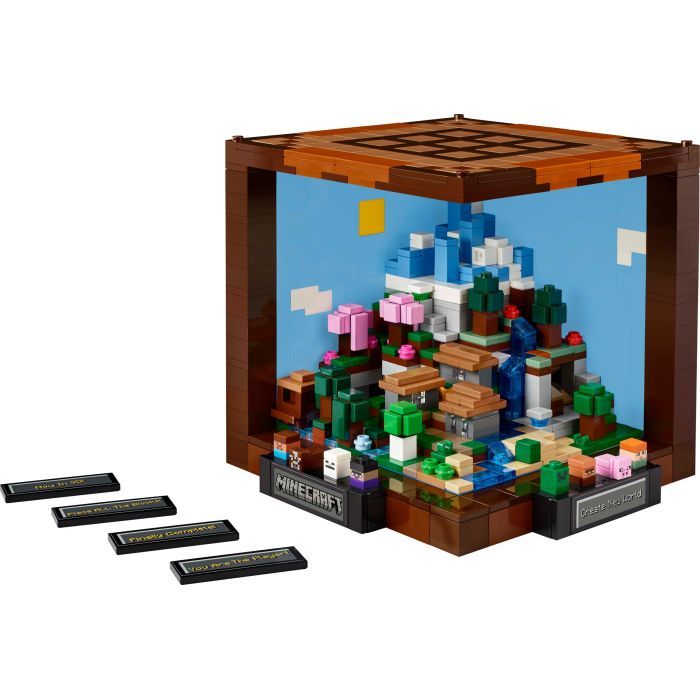Конструктор LEGO Minecraft Верстак 1195 деталей (21265) изображение 2