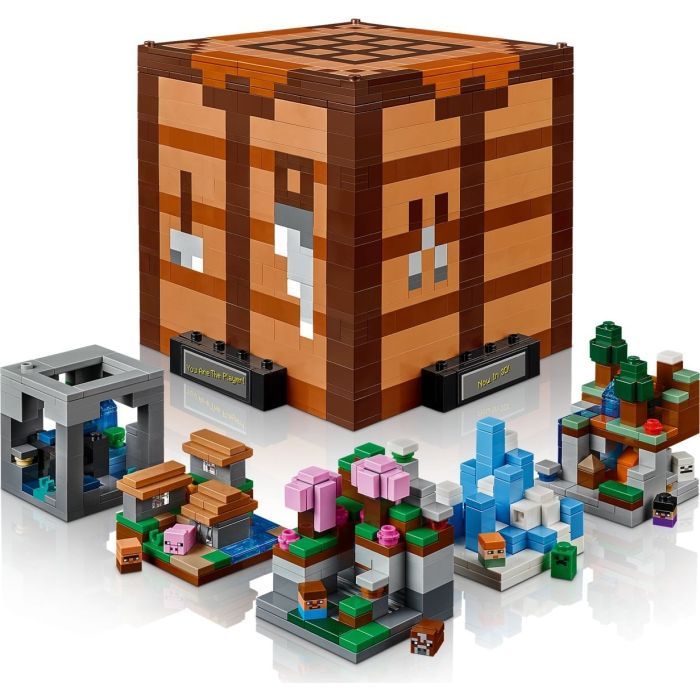 Конструктор LEGO Minecraft Верстак 1195 деталей (21265) изображение 4
