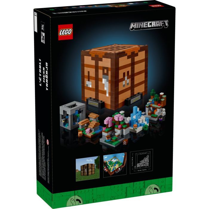 Конструктор LEGO Minecraft Верстак 1195 деталей (21265) изображение 8