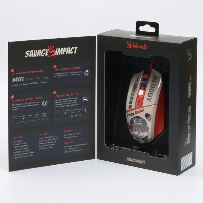 Мышка A4Tech W63 Max USB Renegade Midnight (4711422003710) изображение 12