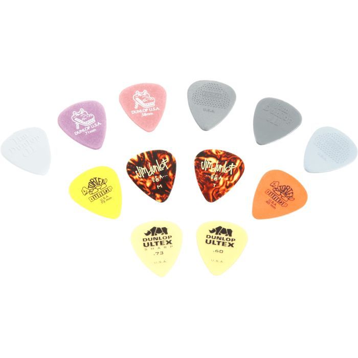 Медиатор Jim Dunlop Guitar Pick LT/MD Variety Pack 12 шт. (PVP101) изображение 3