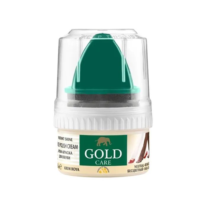 Крем для обуви GoldCare Блеск Бесцветный 50 мл (8697704018923)