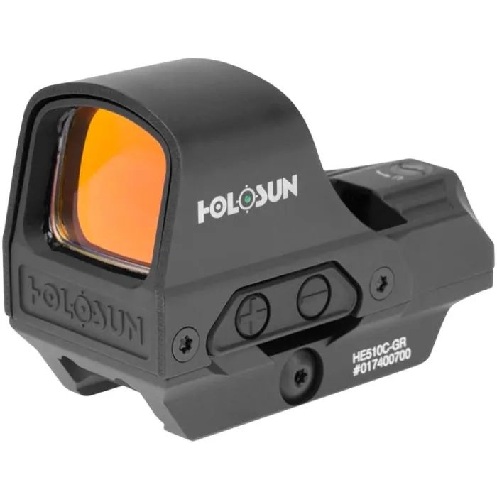 Коллиматорный прицел Holosun 510С точка 2 MOA + коло 65 МОА (Green) (HE510C-GR)