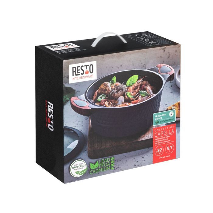 Кастрюля Resto Capella 32 см 9,7 л (93508) изображение 12