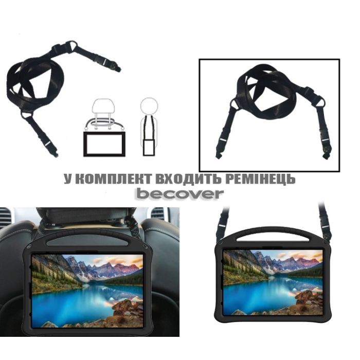 Чехол для планшета BeCover Protected Cover Apple iPad 10.2 2019/2020/2021 Black (711867) изображение 6