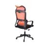 Офісне крісло Аклас Доріан BL TILT Помаранчевий (K-09 Orange OS-3000 Black) (00144001) зображення 4