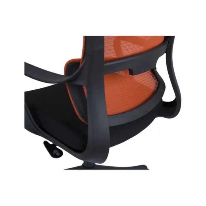 Офісне крісло Аклас Доріан BL TILT Помаранчевий (K-09 Orange OS-3000 Black) (00144001) зображення 7