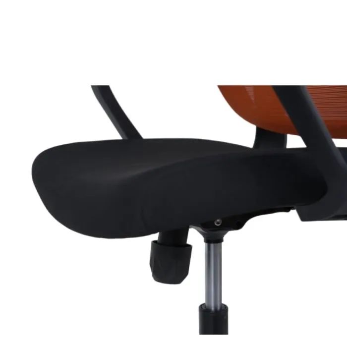 Офісне крісло Аклас Доріан BL TILT Помаранчевий (K-09 Orange OS-3000 Black) (00144001) зображення 9