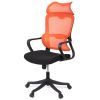 Офісне крісло Аклас Доріан BL TILT Помаранчевий (K-09 Orange OS-3000 Black) (00144001)