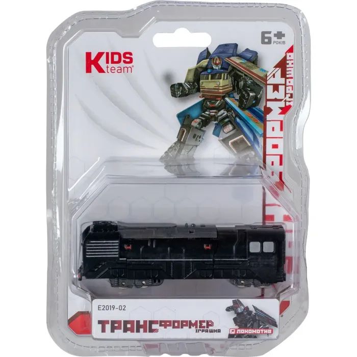 Трансформер Kids Team Локомотив (E2019-02) изображение 3