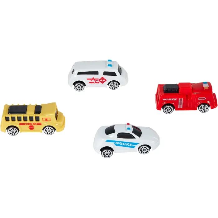 Игровой набор ZIPP Toys Dino автотрек-городская развязка электрический, 8 машинок (6603A) изображение 9