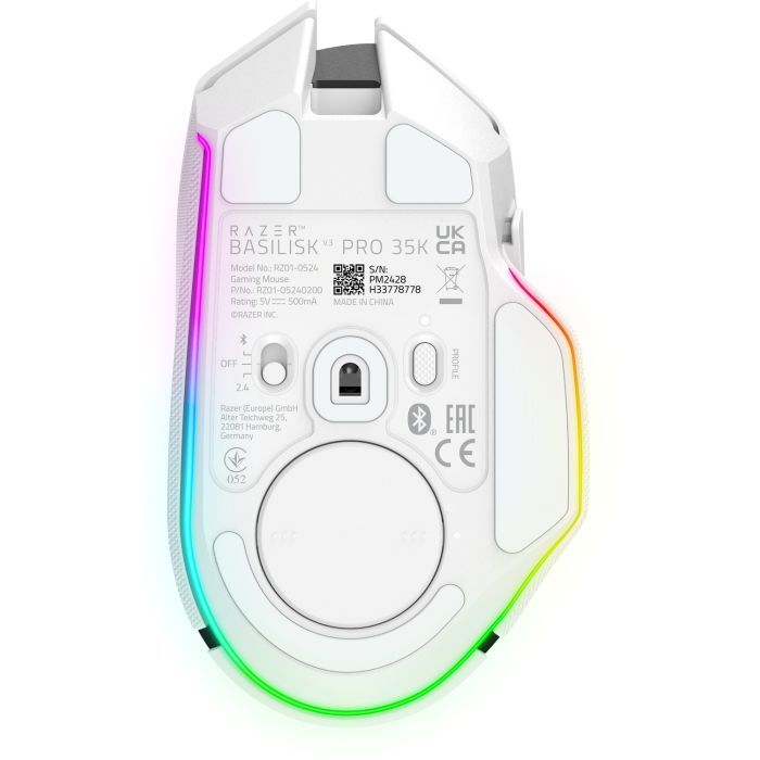Мышка Razer Basilisk V3 Pro 35K Wireless/Bluetooth Black (RZ01-05240100-R3G1) изображение 7