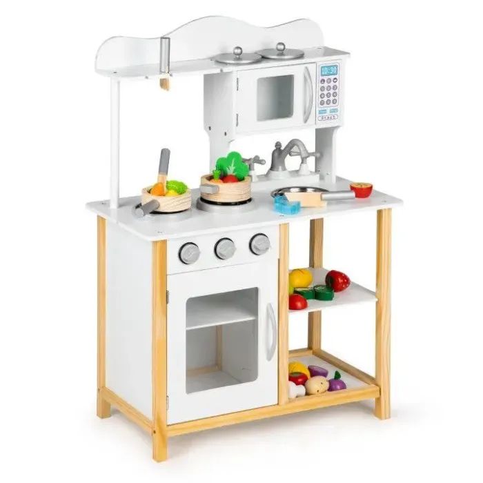 Игровой набор Ecotoys деревянная детская кухня Energy (TK040A) изображение 3