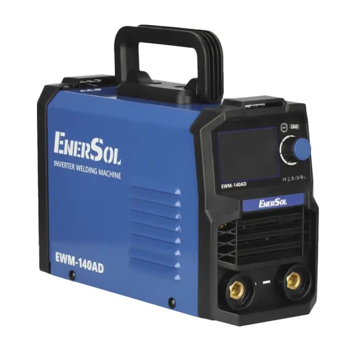 Сварочный аппарат Enersol инверторный, 20-140 A, 6.1 кВт, 2.9 кг (EWM-140AD) изображение 4