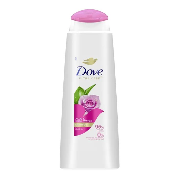 Шампунь Dove С алоэ и розовой водой 400 мл (8720181402340)
