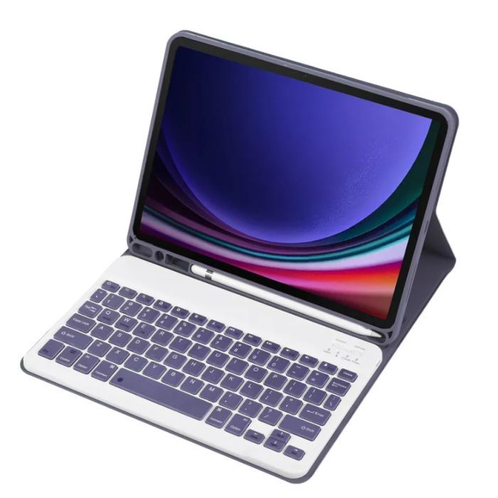 Чехол для планшета BeCover Keyboard Samsung Tab A9 SM-X115 8.7" Light Blue (712358) изображение 4