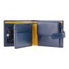 Гаманець Visconti PM102 Leonardo з RFID Blue Mustard (PM102 BLUE/MUST) зображення 2