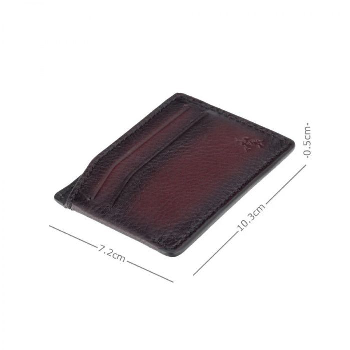 Кардхолдер Visconti MT86 Luc Burnish Burgundy (MT86 B/BG) зображення 4