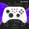 Геймпад GamePro GPX13W 2.4G/BT 5.1/USB/PC/iOS/Android RGB White (GPX13W) изображение 12