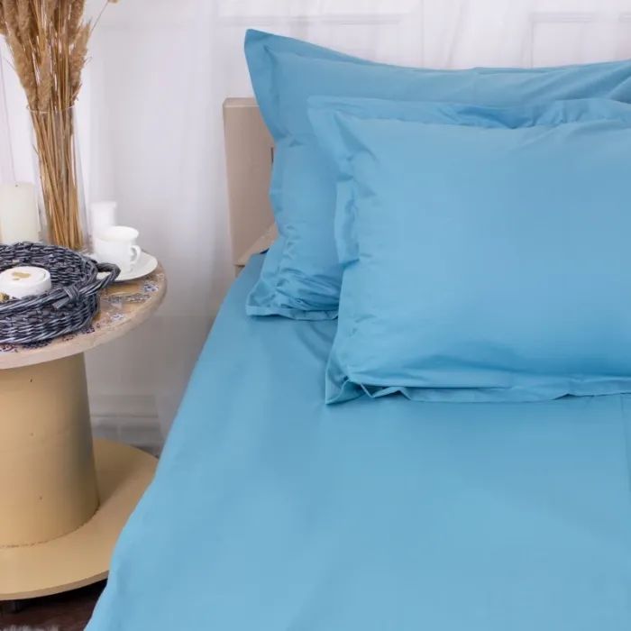 Постільна білизна MirSon Poplin Line 067 Green wave 110x140 (2200006277392) зображення 4