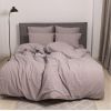 Постільна білизна MirSon Gray beige Варена бавовна 200х220 (2200007885275) зображення 2