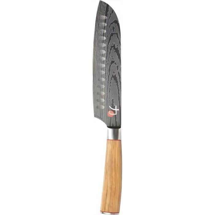 Кухонный нож MasterPro Tetsu, сантоку, 12.5 см, бежевий (BGMP-4169)