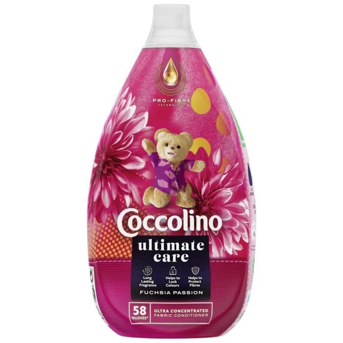 Кондиционер для белья Coccolino Ultimate Care Fuchsia Passion 870 мл (8720181414916)