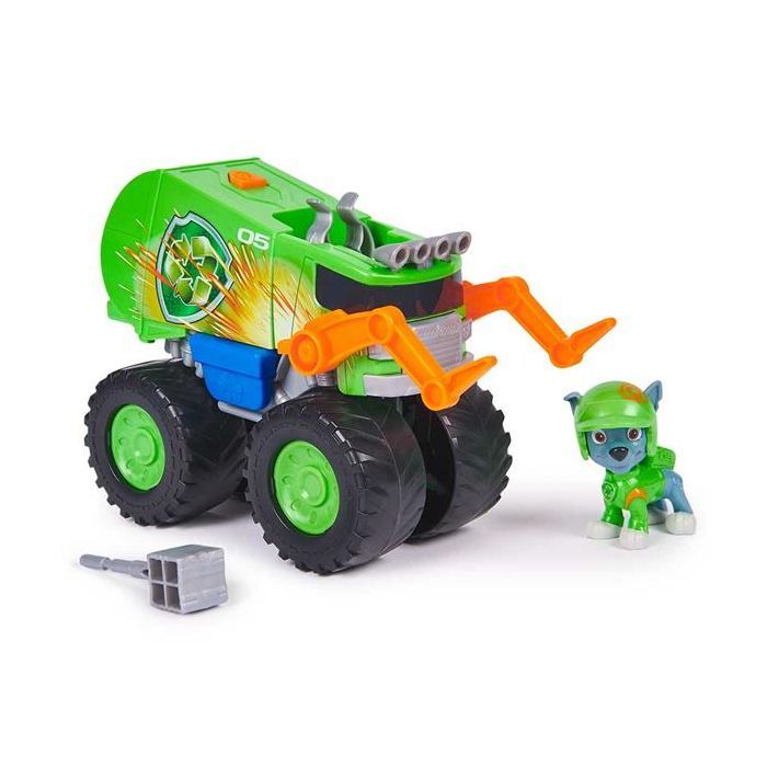 Игровой набор Paw Patrol Мегаколеса Большой спасательный автомобиль-трансформер с Роки (SM17776/6069331) изображение 4