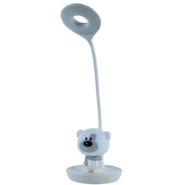 Настільна лампа Kite Bear LED з акумулятором, блакитна (K24-492-2-3) зображення 2