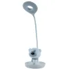 Настільна лампа Kite Bear LED з акумулятором, біла (K24-492-2-1) зображення 2