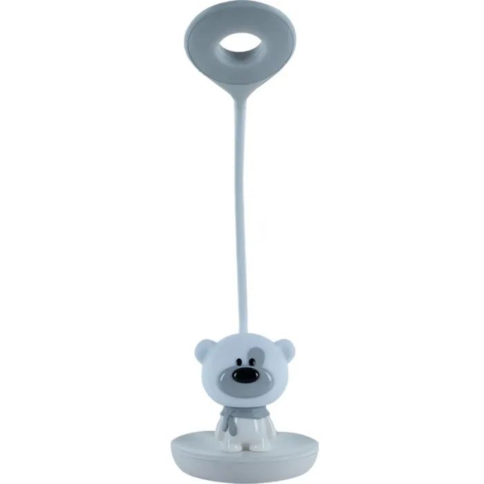 Настільна лампа Kite Bear LED з акумулятором, блакитна (K24-492-2-3) зображення 3