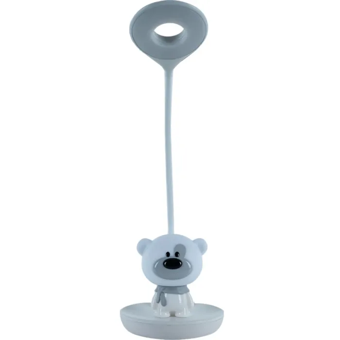 Настільна лампа Kite Bear LED з акумулятором, біла (K24-492-2-1) зображення 3