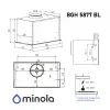 Вытяжка кухонная Minola BGH 5877 BL изображение 12
