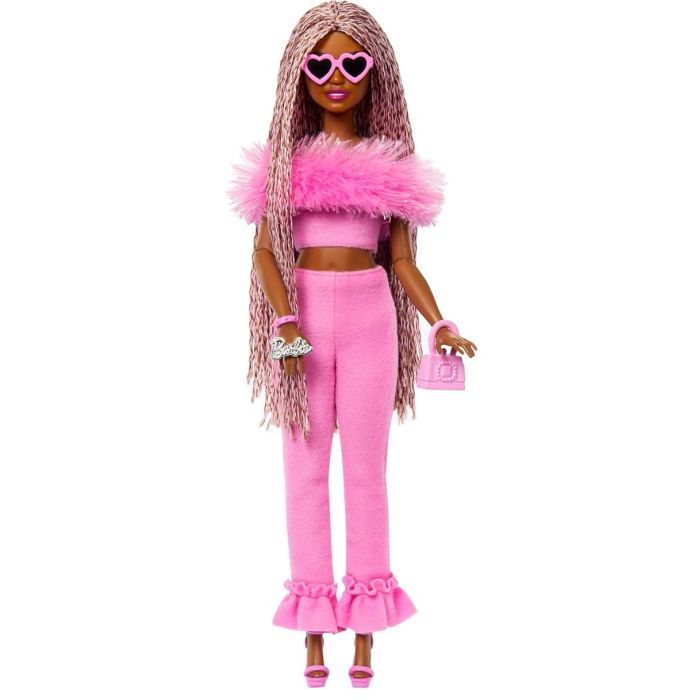 Кукла Barbie Barbiecore модница в костюме с перьями (HYV28) изображение 2