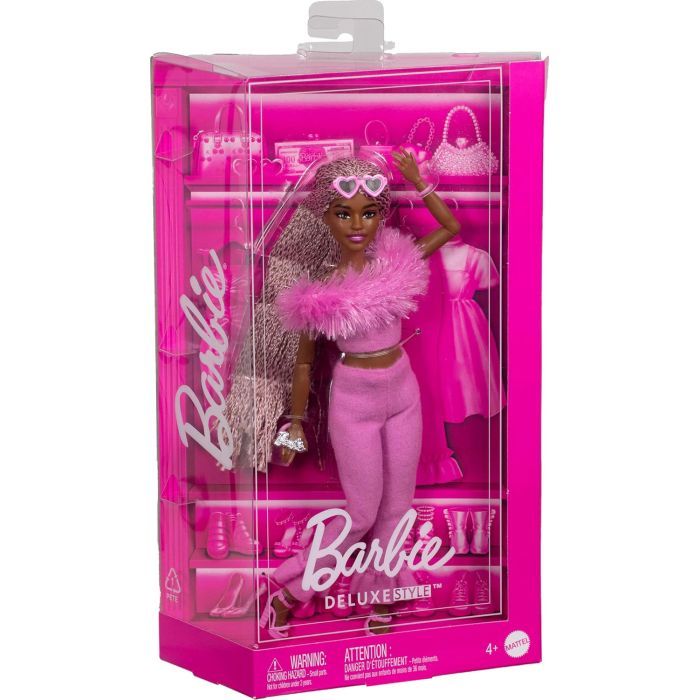 Кукла Barbie Barbiecore модница в костюме с перьями (HYV28) изображение 5